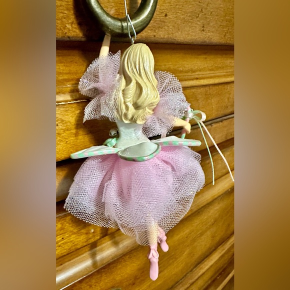 2004 Hallmark Pink and White Ballerina Ornament - Picture 6 of 7